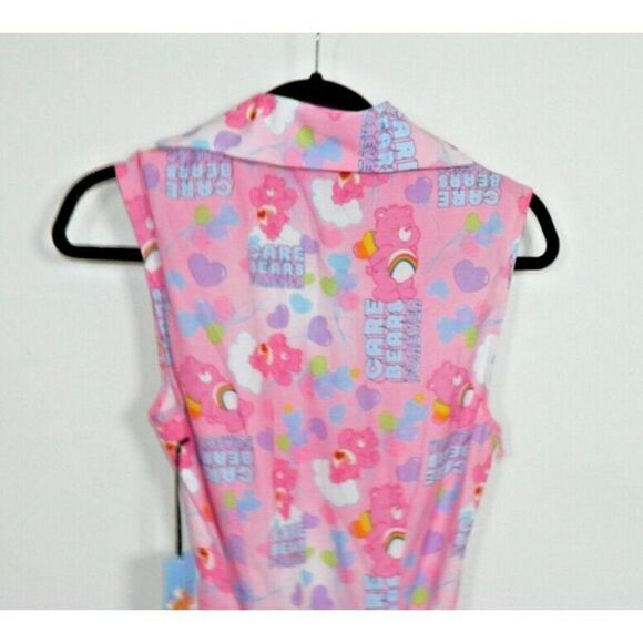 Unique Vintage x Care Bears Dress Size Medium 6/8 Pink 50s Style‎ Belt - Picture 7 of 11